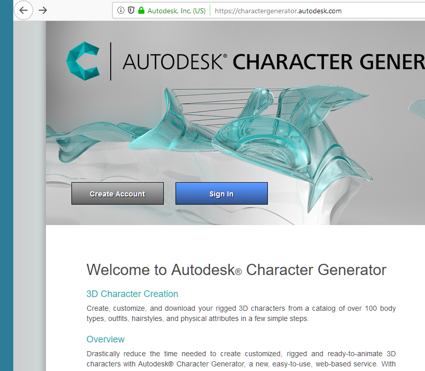 Autodesk Character Generator