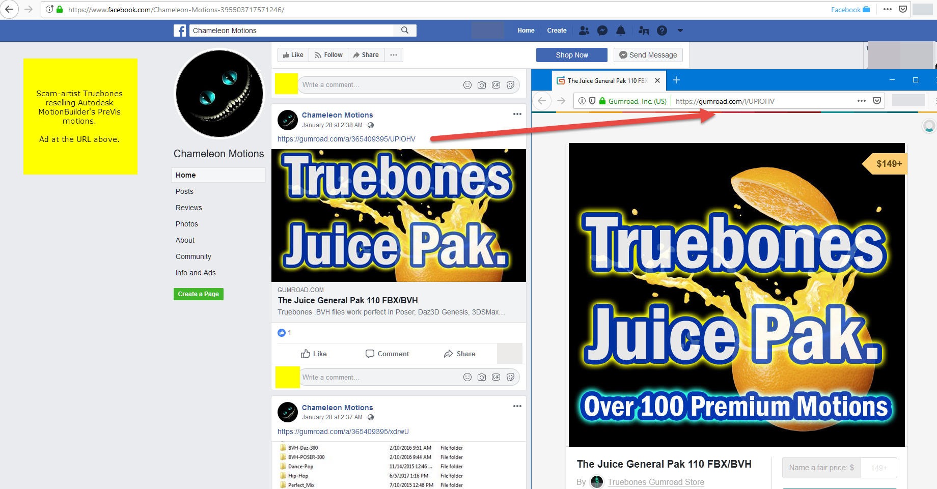 Advertisement for JuicePak